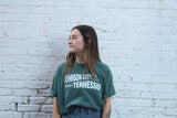 The Generalist Merch: Generalist Johnson City Tee in Blue Spruce